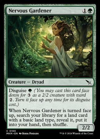 Nervous Gardener 0169 Murders at Karlov Manor Singles