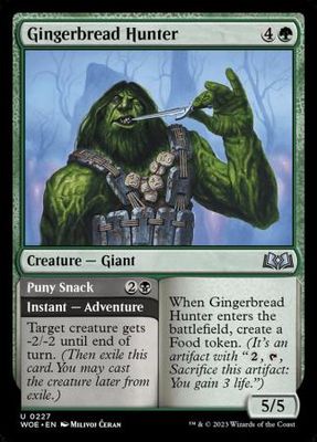 Gingerbread Hunter 0227
Wilds of Eldraine Singles