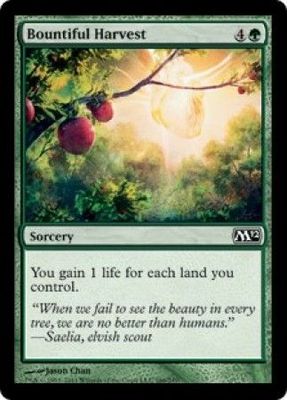 Bountiful Harvest
Magic 2012 (M12) Singles