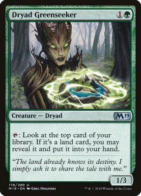 Dryad Greenseeker 178/280 - Core Set 2019 (M19)