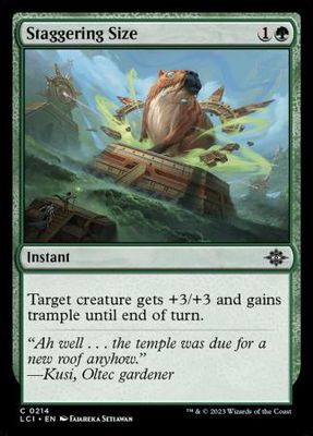 Staggering Size 0214 The Lost Caverns of Ixalan Singles