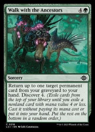 Walk with the Ancestors 0218 The Lost Caverns of Ixalan Singles (Español)