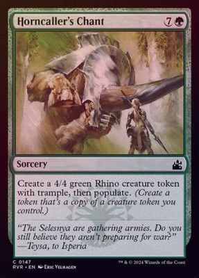 Horncaller&#39;s Chant 0147 - Foil
Ravnica Remastered Foil Singles