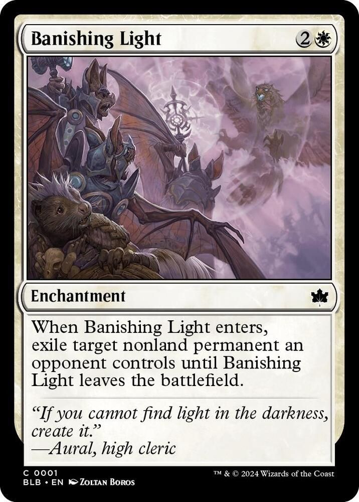 Banishing Light 0001 - Bloomburrow (BLB)