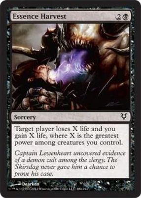 Essence Harvest
Avacyn Restored Singles (Español)