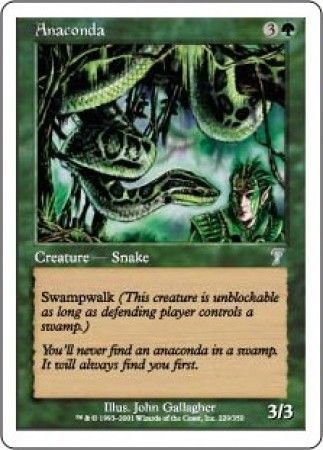 Anaconda
MTG 7th Edition Singles