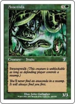 Anaconda
MTG 7th Edition Singles