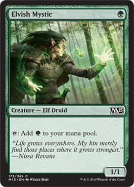 Elvish Mystic 173/269
Magic 2015 (M15) Singles (Español)