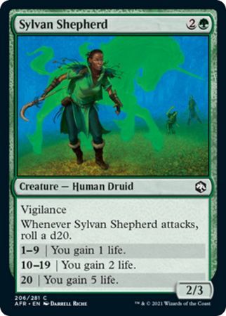 Sylvan Shepherd 206/281
Adventures in the Forgotten Realms Singles