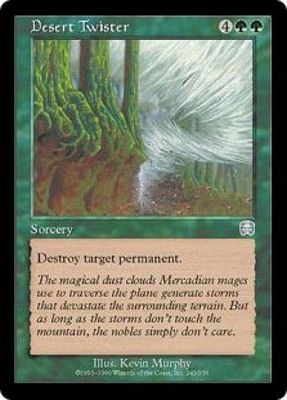 Desert Twister
Mercadian Masques Singles