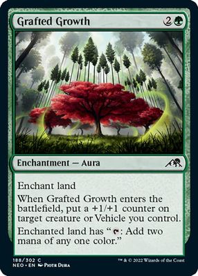 Grafted Growth 188/302 Kamigawa Neon Dynasty Singles