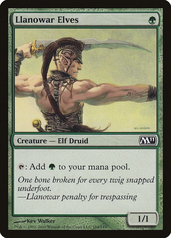 Llanowar Elves - Magic 2011 (M11) ( Magic 2011)