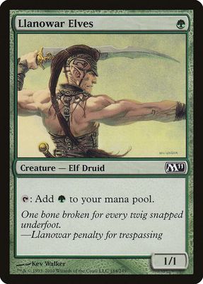 Llanowar Elves - Magic 2011 (M11) ( Magic 2011)