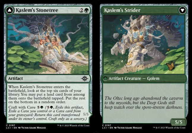 Kaslem&#39;s Stonetree 0197 - The Lost Caverns of Ixalan Singles (Español)