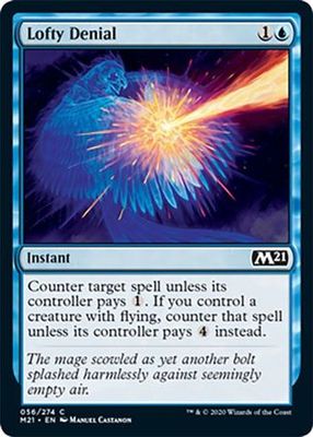 Lofty Denial 056/274 - Magic 2021 (M21) Singles