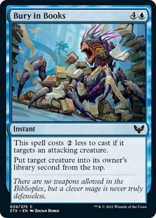 Bury in Books 039/275 - Strixhaven: School of Mages Singles