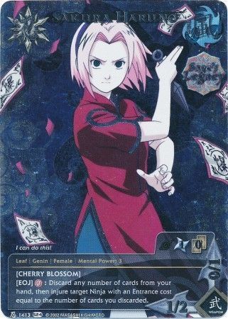 Sakura Haruno - 1413 - Foil Promo
Naruto CCG Promos Foil