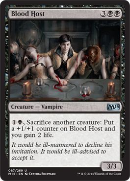Blood Host 087/269 Magic 2015 (M15) Singles