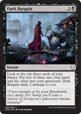 Dark Bargain 083/269 - Dominaria Singles