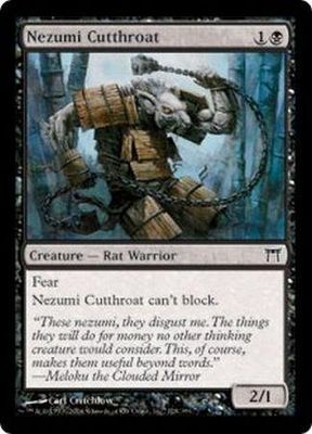 Nezumi Cutthroat 128/306 - Champions of Kamigawa Singles
