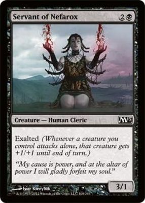 Servant of Nefarox Magic 2013 (M13) Singles