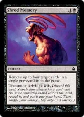 Shred Memory 105/306 - Ravnica Singles