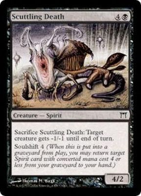 Scuttling Death
Champions of Kamigawa Singles
