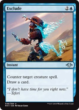 Exclude 048/254 Modern Horizons Singles