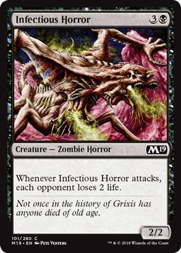 Infectious Horror 101/280 - Magic 2019 (M19) Singles