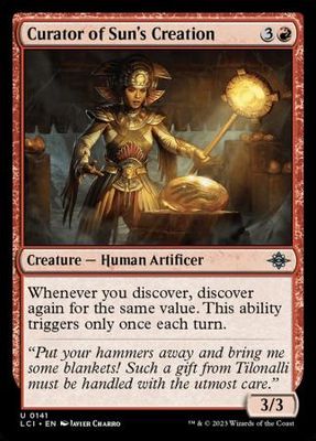Curator of Sun&#39;s Creation 0141 The Lost Caverns of Ixalan Singles (Español)