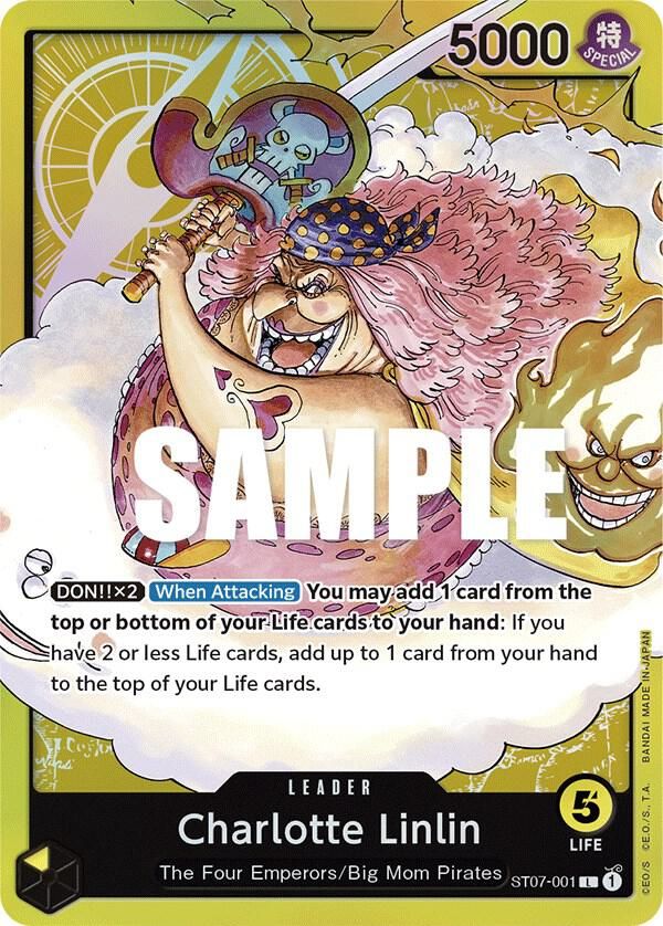 Charlotte Linlin - Starter Deck 7: Big Mom Pirates (ST-07) Starter Deck 7: Big Mom Pirates  Foil