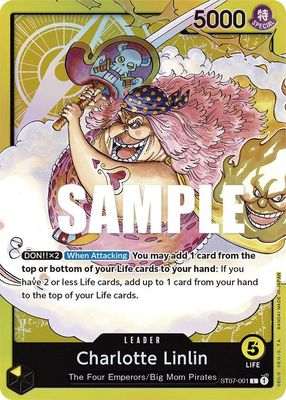 Charlotte Linlin - Starter Deck 7: Big Mom Pirates (ST-07)
Starter Deck 7: Big Mom Pirates  Foil