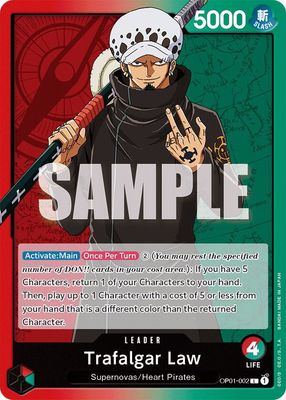 Trafalgar Law (002) - Romance Dawn (OP01)
Romance Dawn