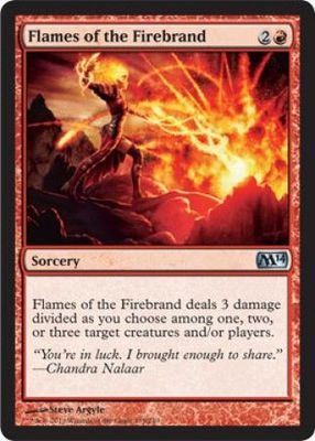 Flames of the Firebrand
Magic 2014 (M14) Singles (Español)