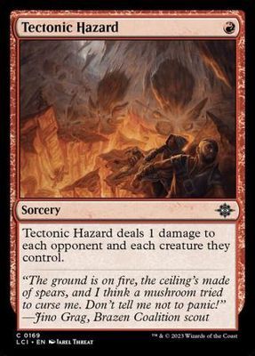 Tectonic Hazard 0169 The Lost Caverns of Ixalan Singles (Español)