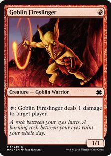 Goblin Fireslinger 114/249 Modern Masters 2015 Singles