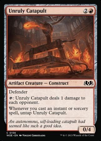 Unruly Catapult 0156
Wilds of Eldraine Singles