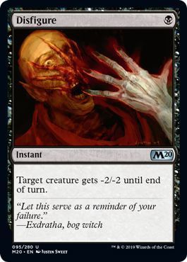 Disfigure 095/280 - Magic 2020 (M20) Singles