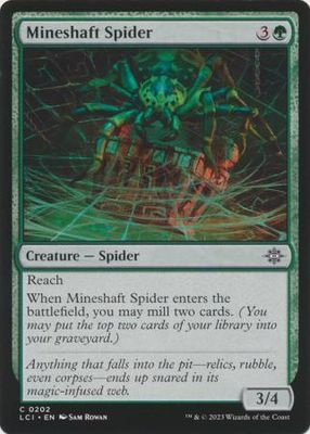 Mineshaft Spider 0202 The Lost Caverns of Ixalan Singles