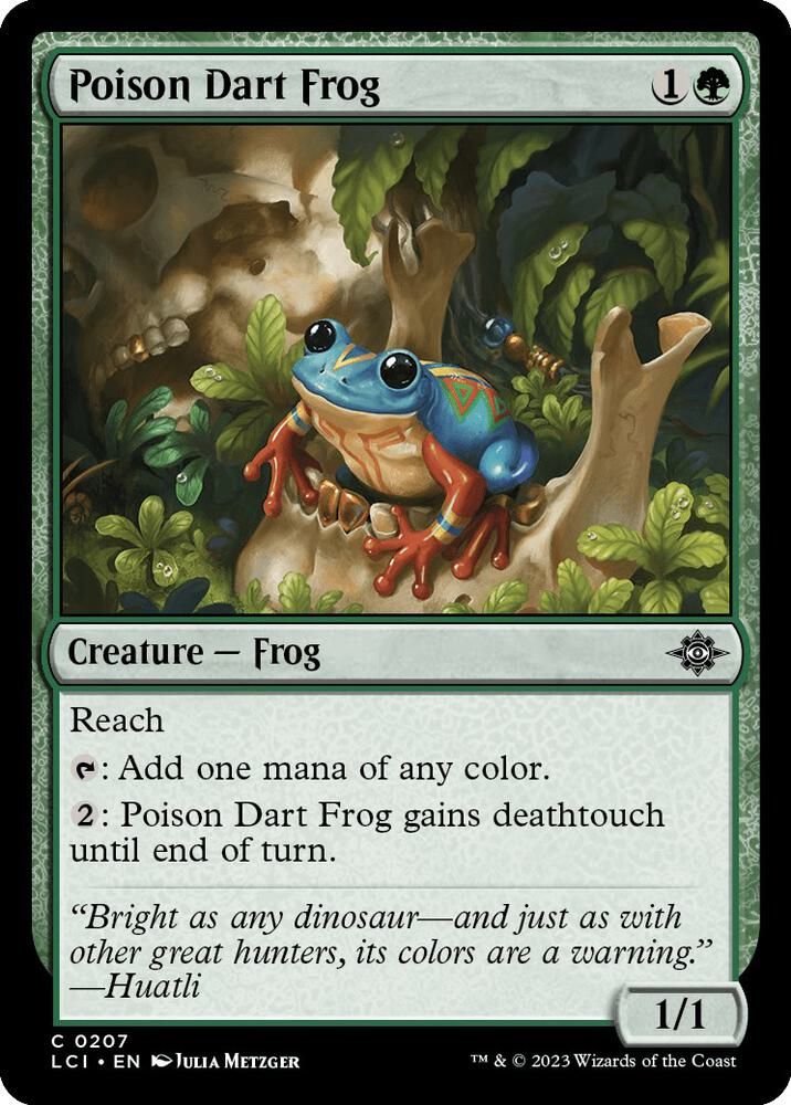 Poison Dart Frog - The Lost Caverns of Ixalan (LCI)
The Lost Caverns of Ixalan