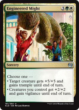 Engineered Might 181/264 - Kaladesh Singles