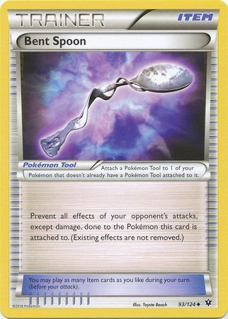 Bent Spoon - 93/124 - Uncommon XY: Fates Collide Singles