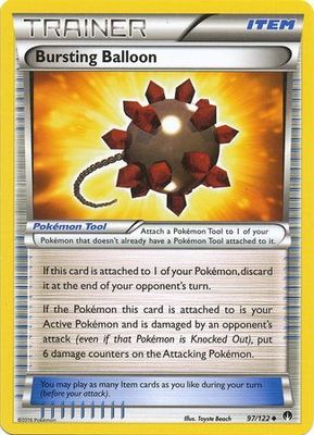 Bursting Balloon - 97/122 - Uncommon XY: Breakpoint Singles