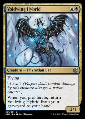 Voidwing Hybrid 221/271
Phyrexia All Will Be One Singles Español)