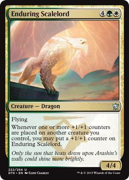 Enduring Scalelord 222/264
Dragons of Tarkir Singles