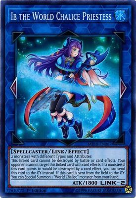 Ib the World Chalice Priestess - MP18-EN067 - Super Rare 1st Edition
2018 Mega-Tins Singles