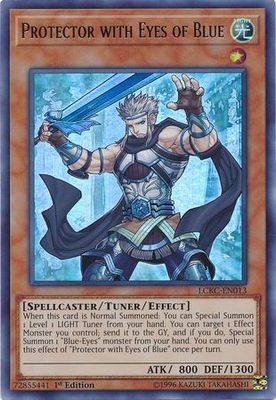 Protector with Eyes of Blue - LCKC-EN013 - Ultra Rare 1st Edition Legendary Collection Kaiba 1st Edition Singles