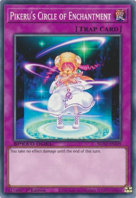 Pikeru&#39;s Circle of Enchantment - SGX2-ENE09 - Common 1st Edition
Speed Duel GX: Midterm Paradox Box Singles