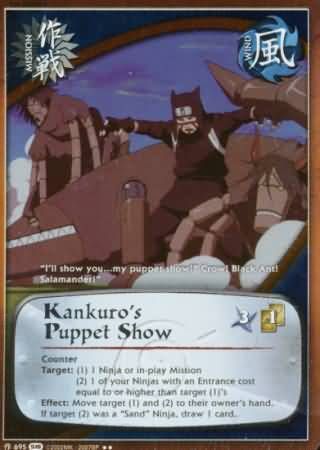 Kankuro&#39;s Puppet Show - 695 - Rare
Naruto: Fangs of the Snake