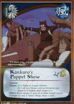 Kankuro&#39;s Puppet Show - 695 - Rare
Naruto: Fangs of the Snake